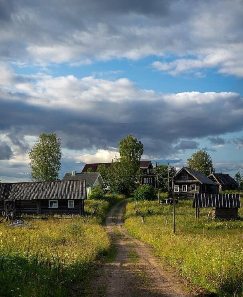 Деревенская местность