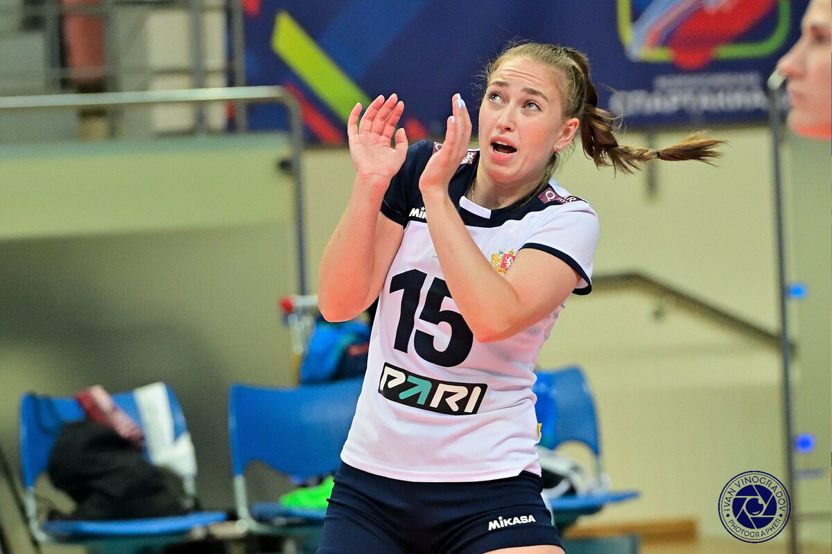 Иногда крупные планы бесценны (Полина Трухина). Фото - Иван Виноградов @foto_volley