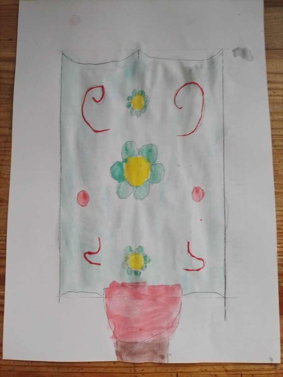 Доска с узорами