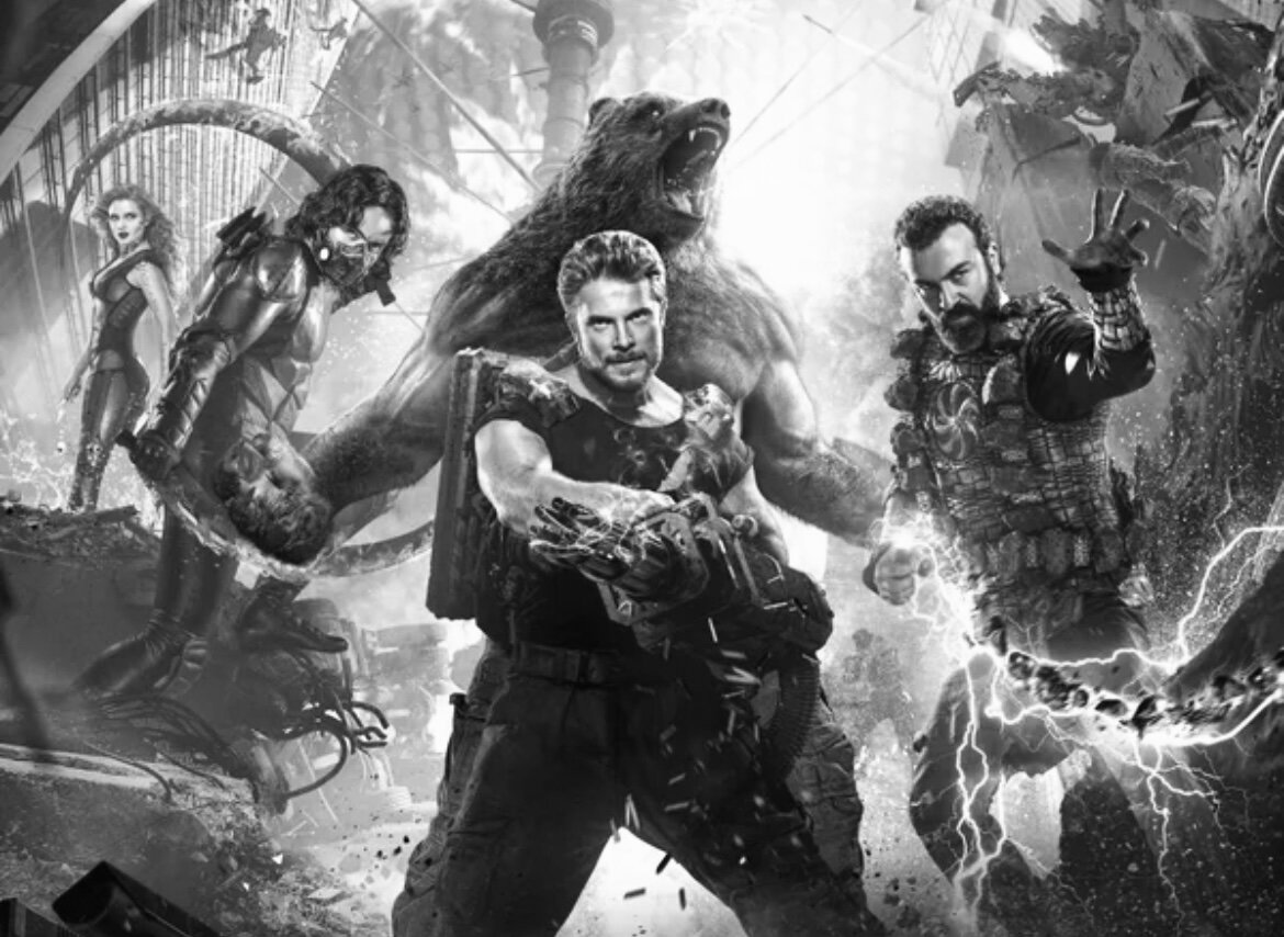 Постер фильма «Защитники» Сарика Андреасяна. Калька со всех супергеройских фильмов Голливуда…