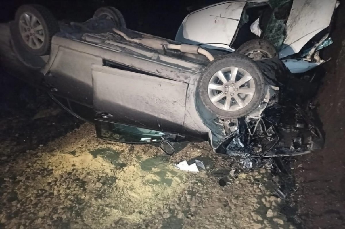    На 218 км трассы Тамбов-Пенза ночью за 35 минут в кювет вылетели две машины