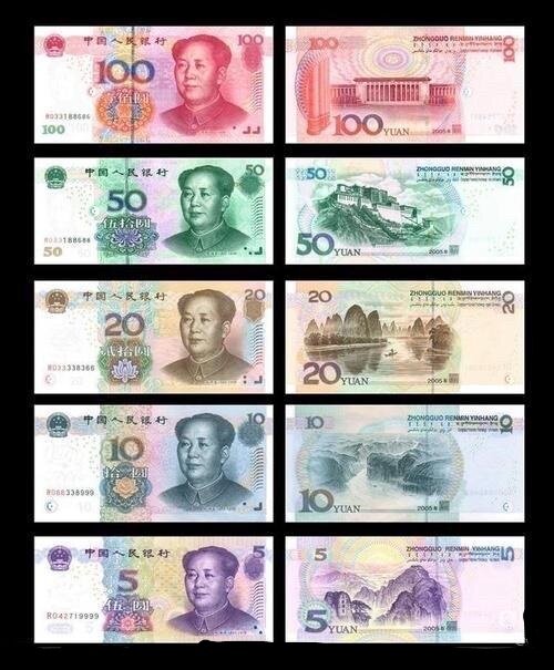 Китайский юань, RMB,  人民币，元. 
