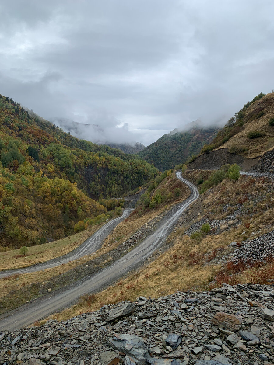 Дорога в Ушгули