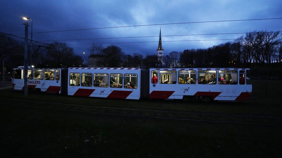    Вечерний Таллин, Эстония© AP Photo / Pavel Golovkin