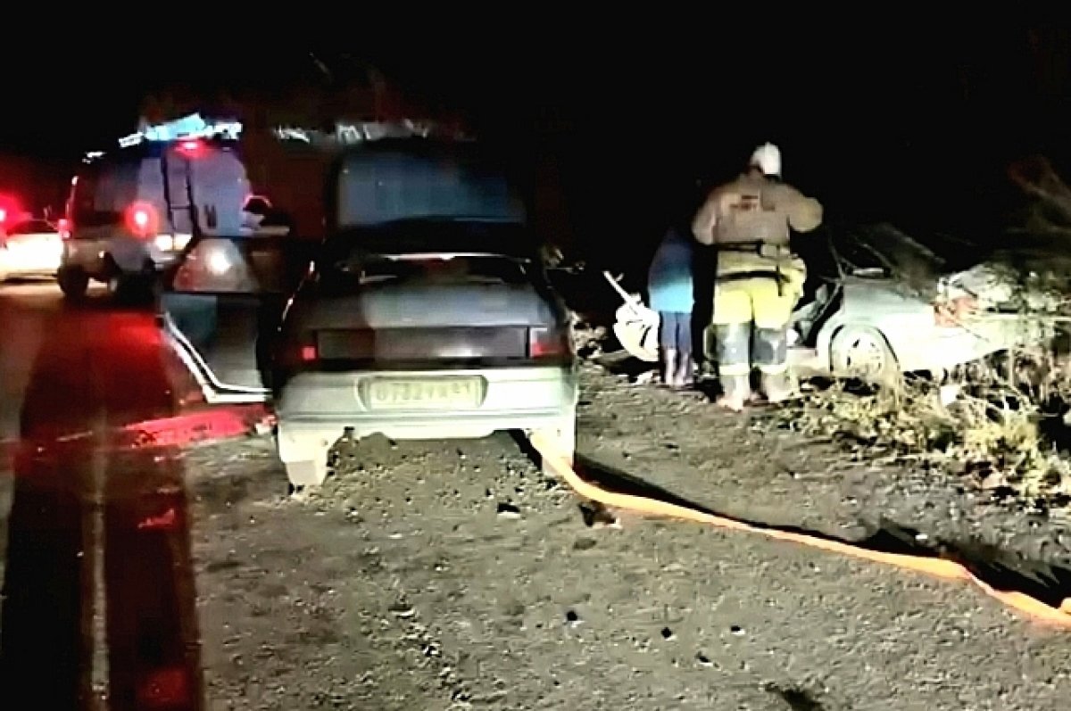    Пять человек пострадали в ДТП на трассе в Ростовской области