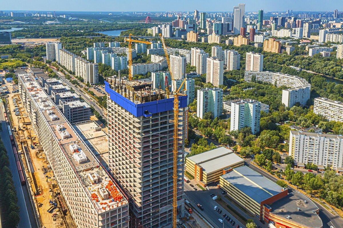 © Пресс-служба АО «МОСИНЖПРОЕКТ» / с сайта Mos.ru / CC BY 4.0 (Строительство НКЦ)