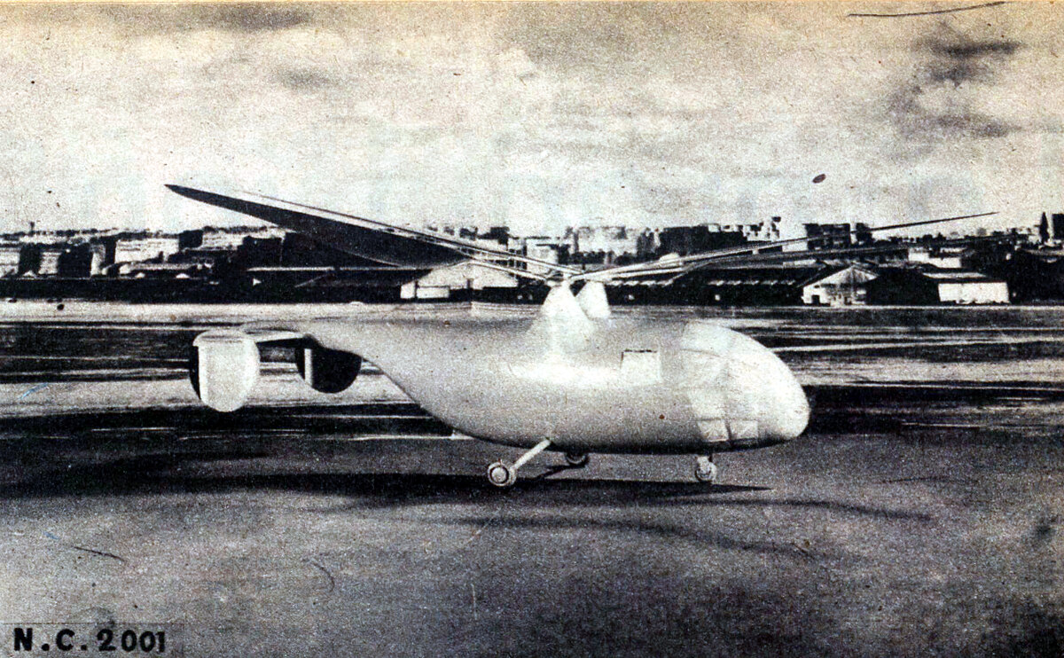 Модель SNCAC NC.2001 Abeille. Фото: журнал Décollage, 14 ноября 1946 года