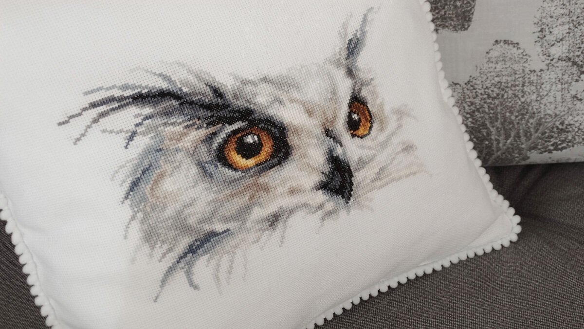 Бесплатная схема для вышивания «Совы под дубом» – Owlforest Embroidery