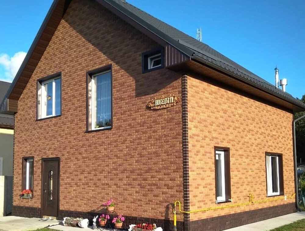 Фасадные панели "Кирпич". Источник фото профиль Инстаграм @bildj_vlg