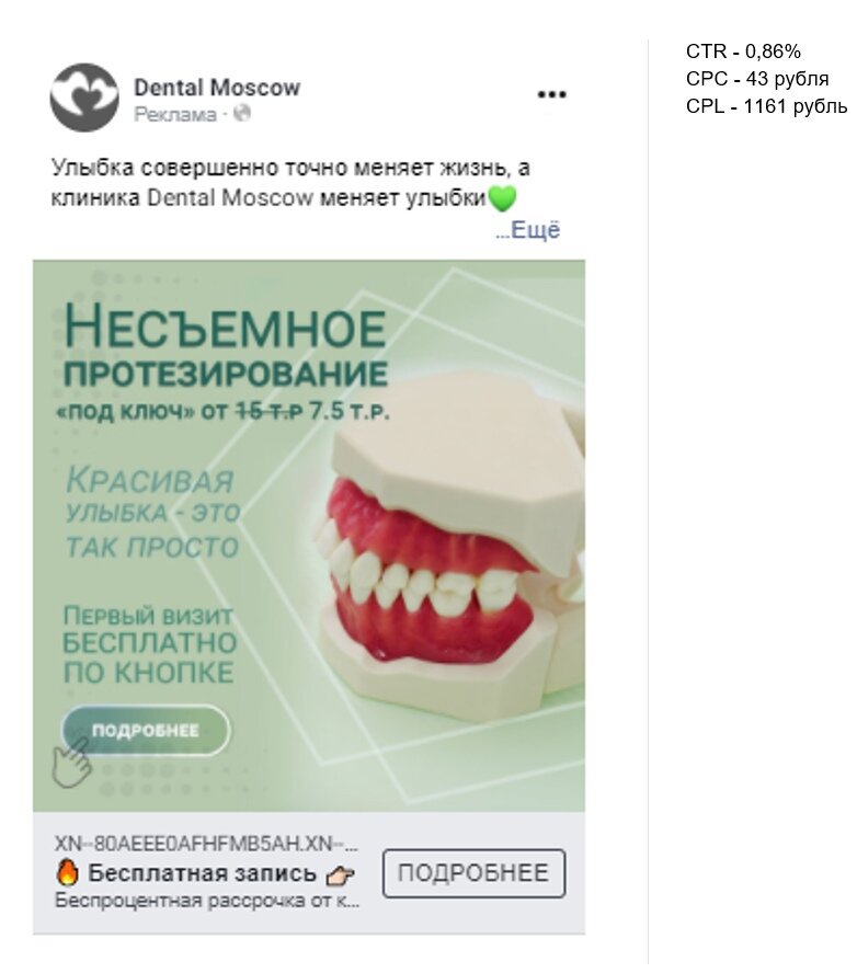Кейс: Комплексное продвижение и развитие стоматологии. Рост в 5 раз за счёт комплексного и стратегического маркетинга