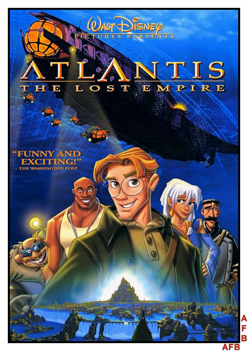 Atlantis: The Lost Empire / Атлантида: Затерянный мир (2001) | Нить Зримая  | Дзен