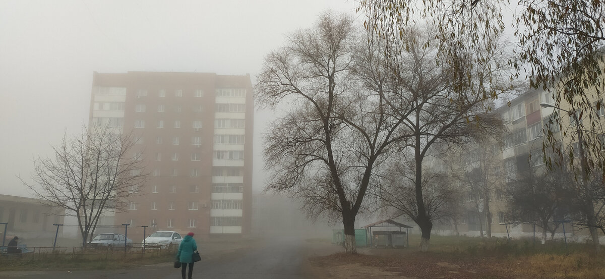 А такой туман у нас был на днях...