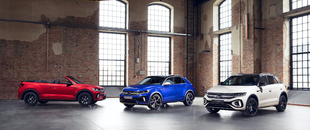 Volkswagen T-Roc: обновленная троица. В центре спортивная версия R