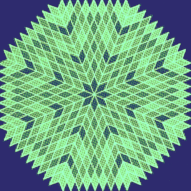 Орнамент "Взгляд в глубину веков"