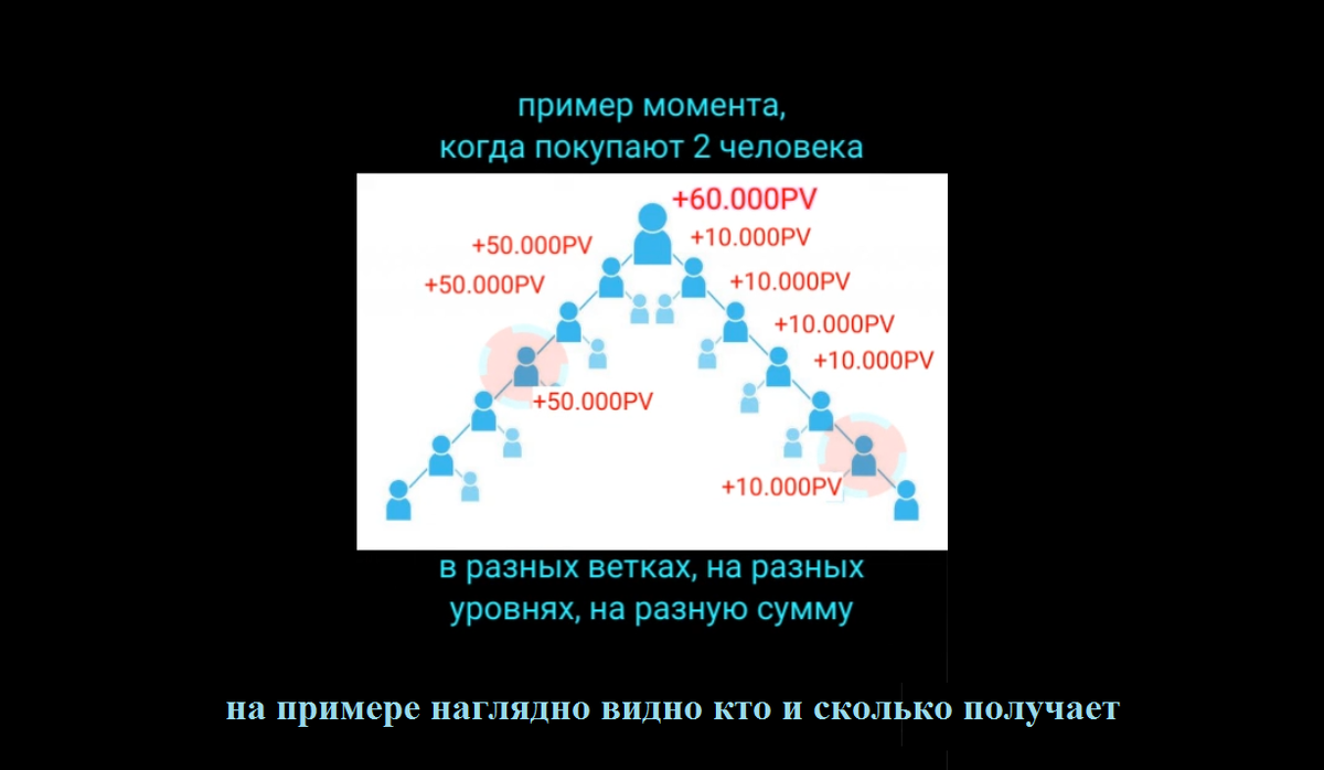 Бинарный маркетинг план. Наглядный пример работы МЛМ бота 