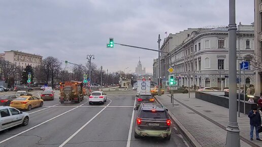 Катаясь по центру прекрасной Москвы