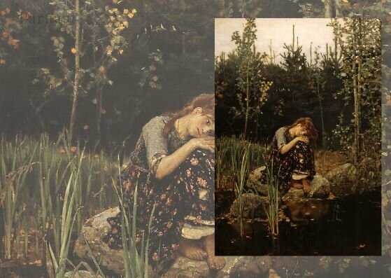 Виктор Васнецов. Алёнушка. 1881