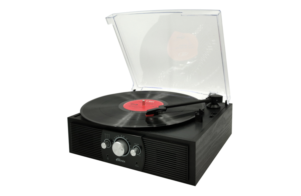 Виниловый проигрыватель Ritmix LP-200B 