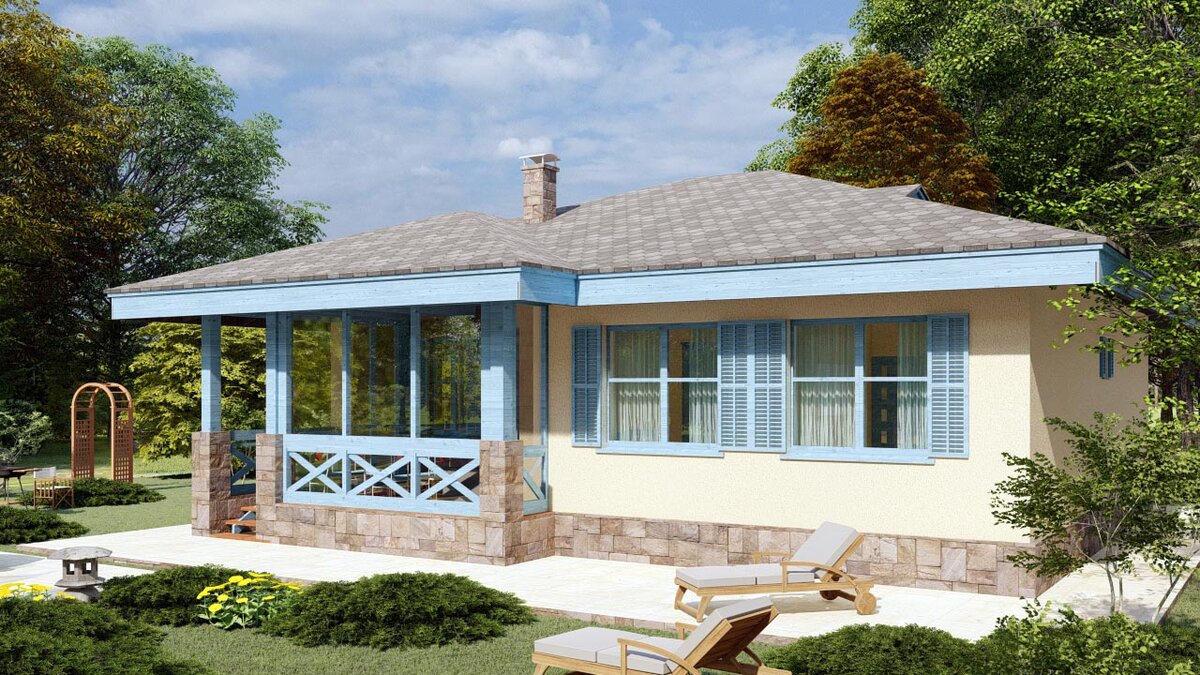 вариант цветового решения