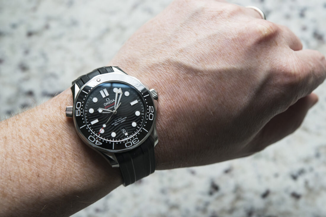 Omega Seamaster Professional на каучуковом браслете
