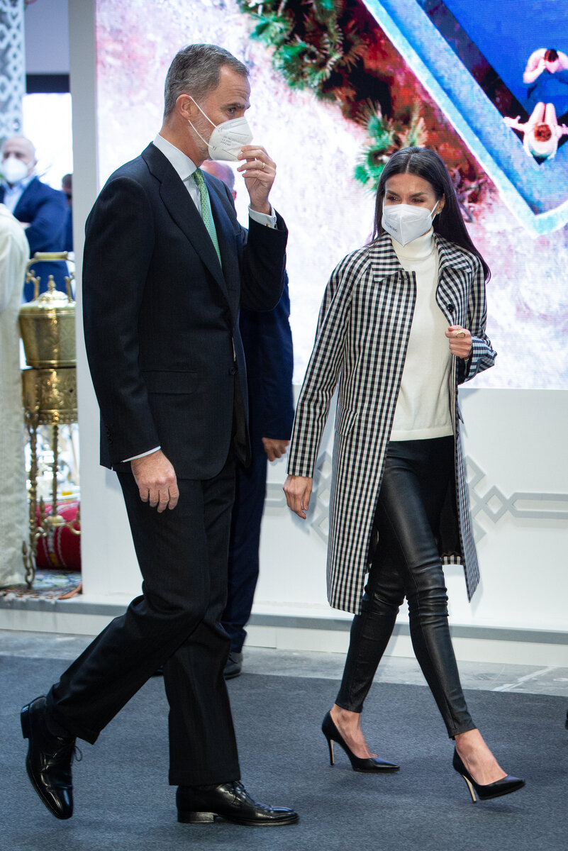 Король Филипп VI и королева Летиция