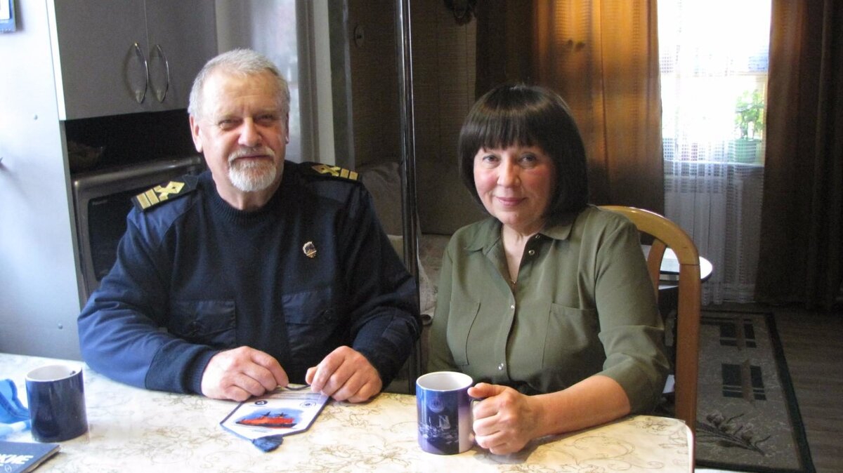 Т.Люба с мужем