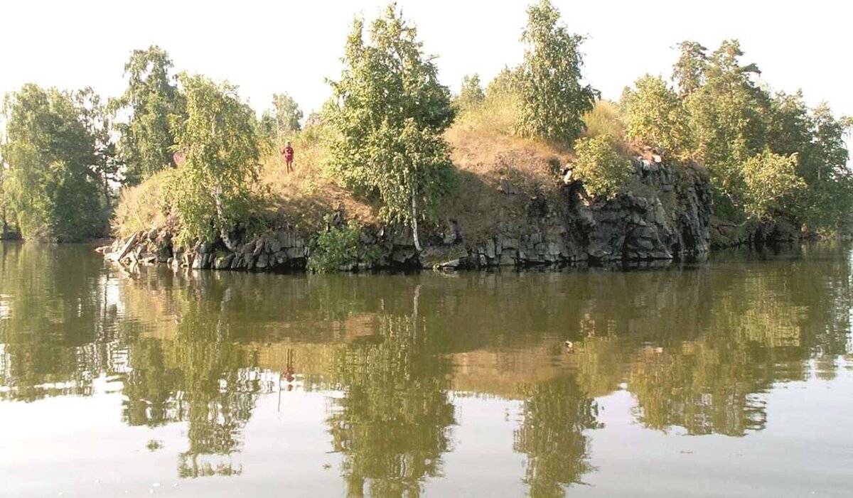 Иртяшское городище, вид с севера