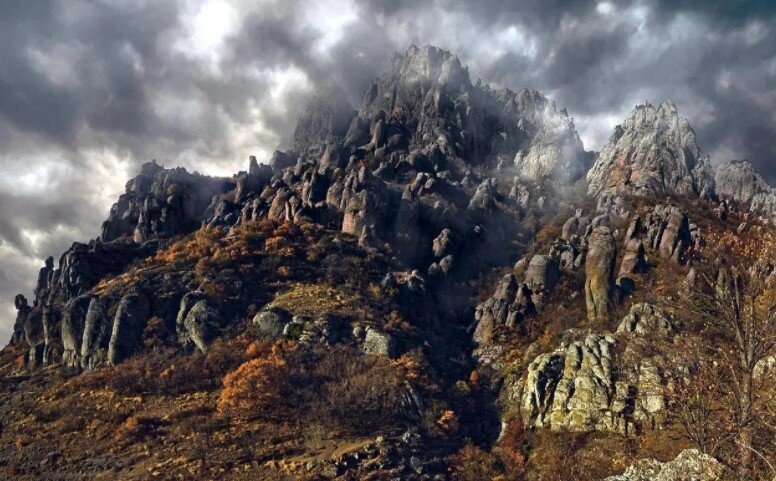 Долина Привидений в Алуште. 