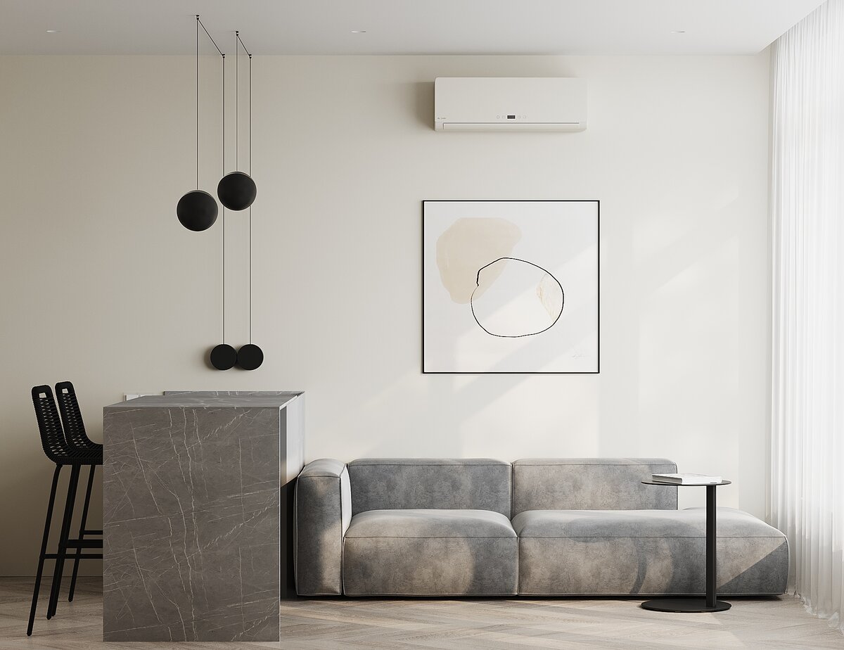 Дизайн-проект современной гостиной