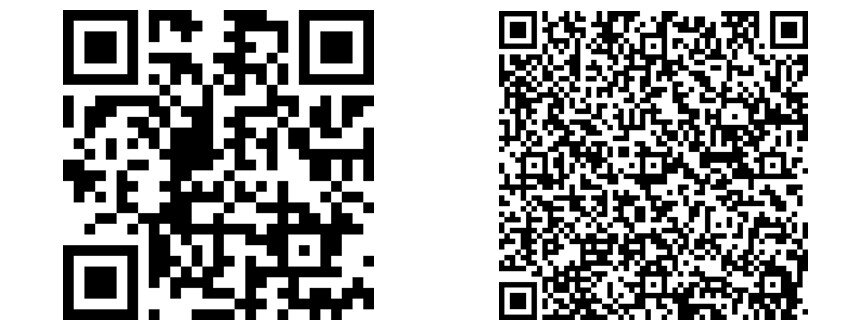 Отсканируйте QR-код или воспользуйтесь гиперссылкой для просмотра видеосюжета на YouTube (код слева) или Яндекс.Дзен (код справа)
