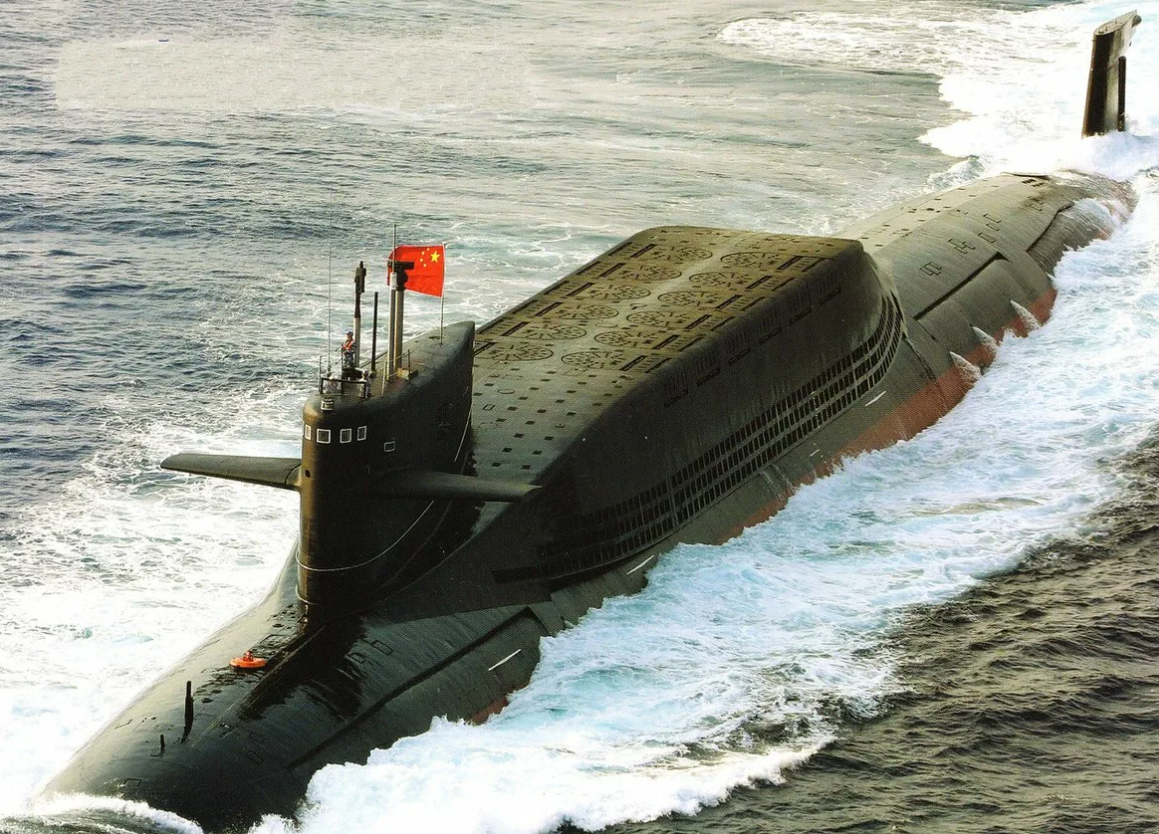 АПЛ проекта 094А с новыми МБР.