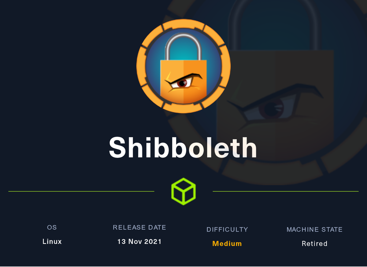Прохождение машины Shibboleth на HTB (Hack The Box)