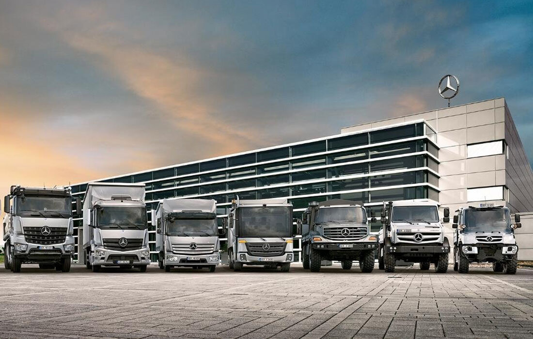 Трак восток рус. Даймлер Truck. Daimler КАМАЗ. Даймлер Набережные Челны. Даймлер Бенц грузовик.