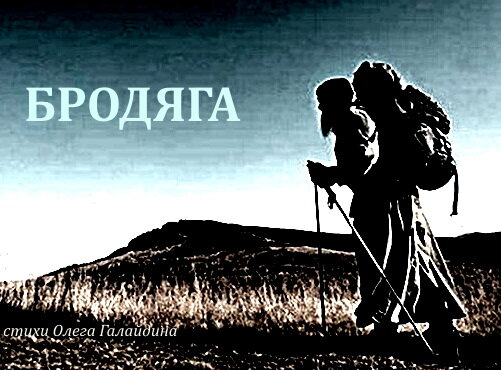 "Бродяга" стихотворение Олега Галайдина