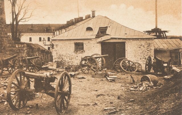 Выборгский замок в 1918 году. Источник: wikipedia.org