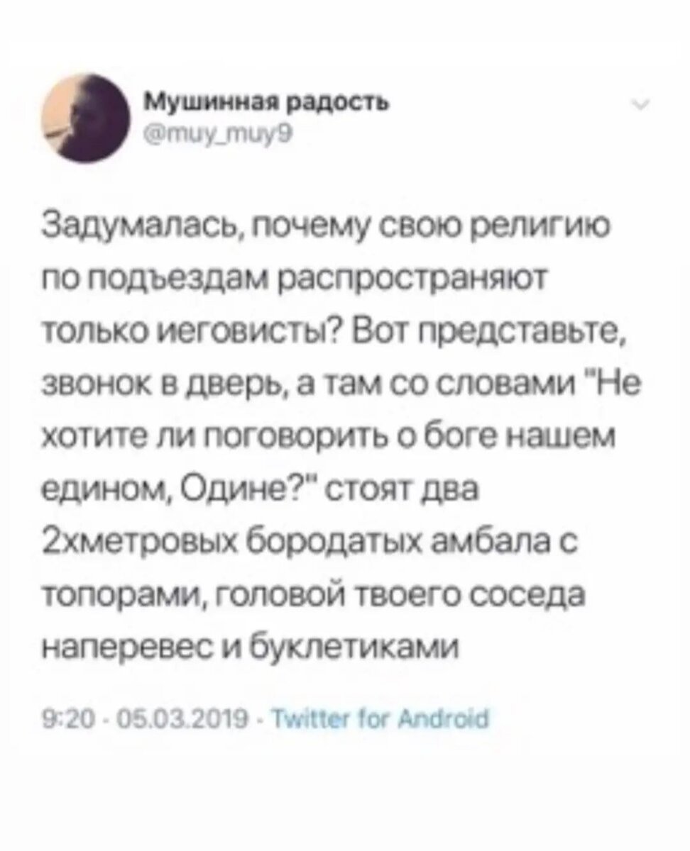 Ни разу скандинавов не видела с листовками