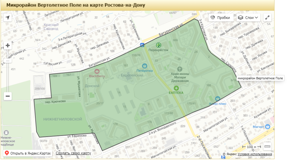 Карта кладбища ростов на дону