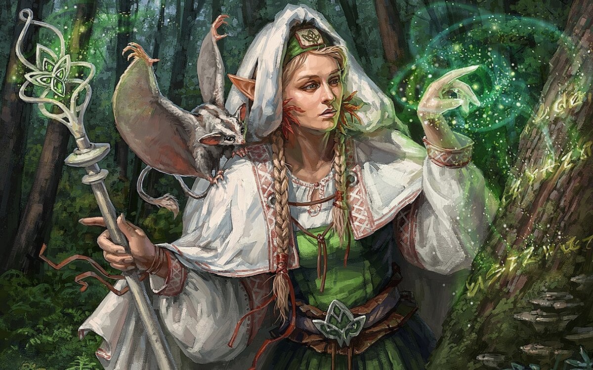 Славянская колдунья