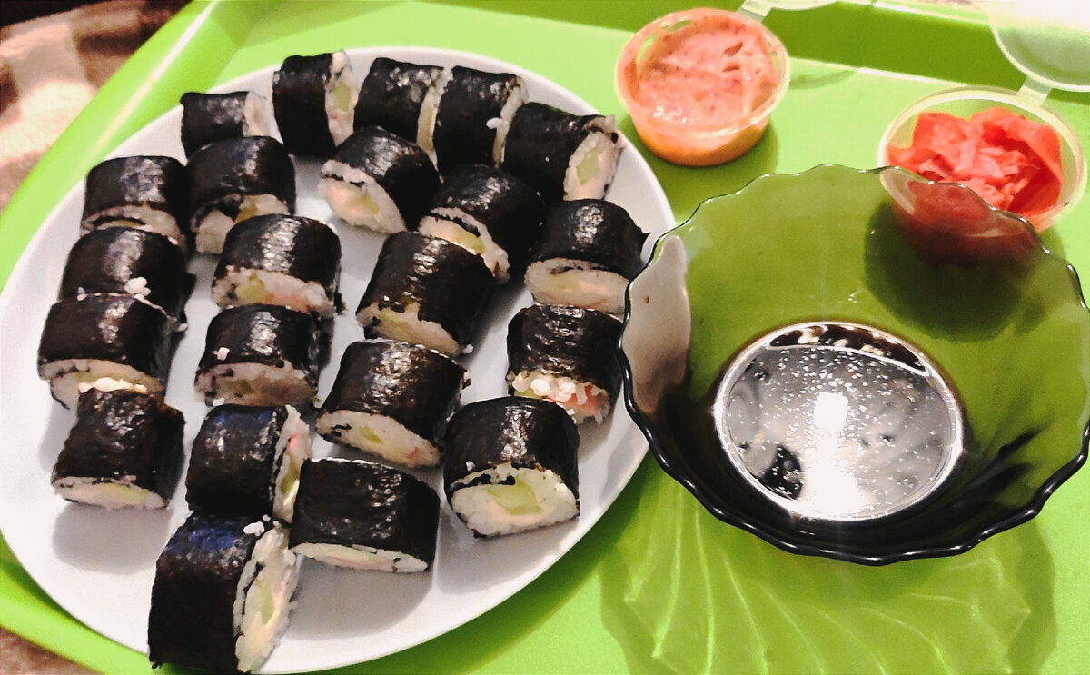 Домашние бюджетные роллы 