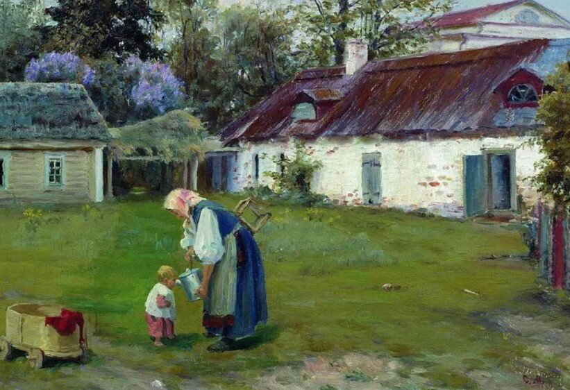 Копия картины художника С. Милорадовича