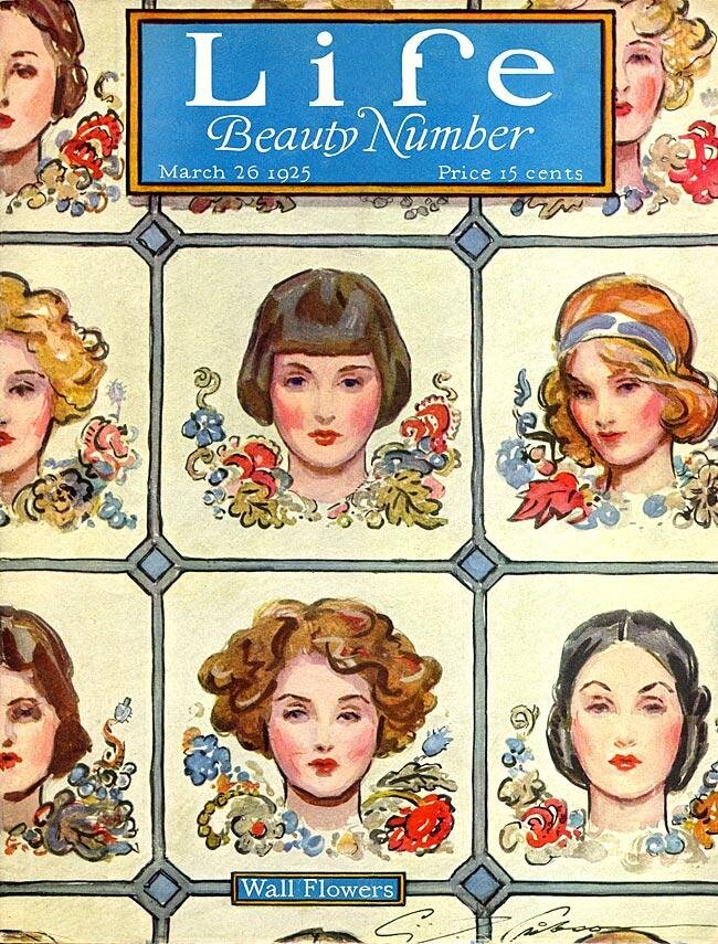 Обложка журнала Life, исполненная Чарльзом Гибсоном (26 марта 1925 года). Источник: Википедия.