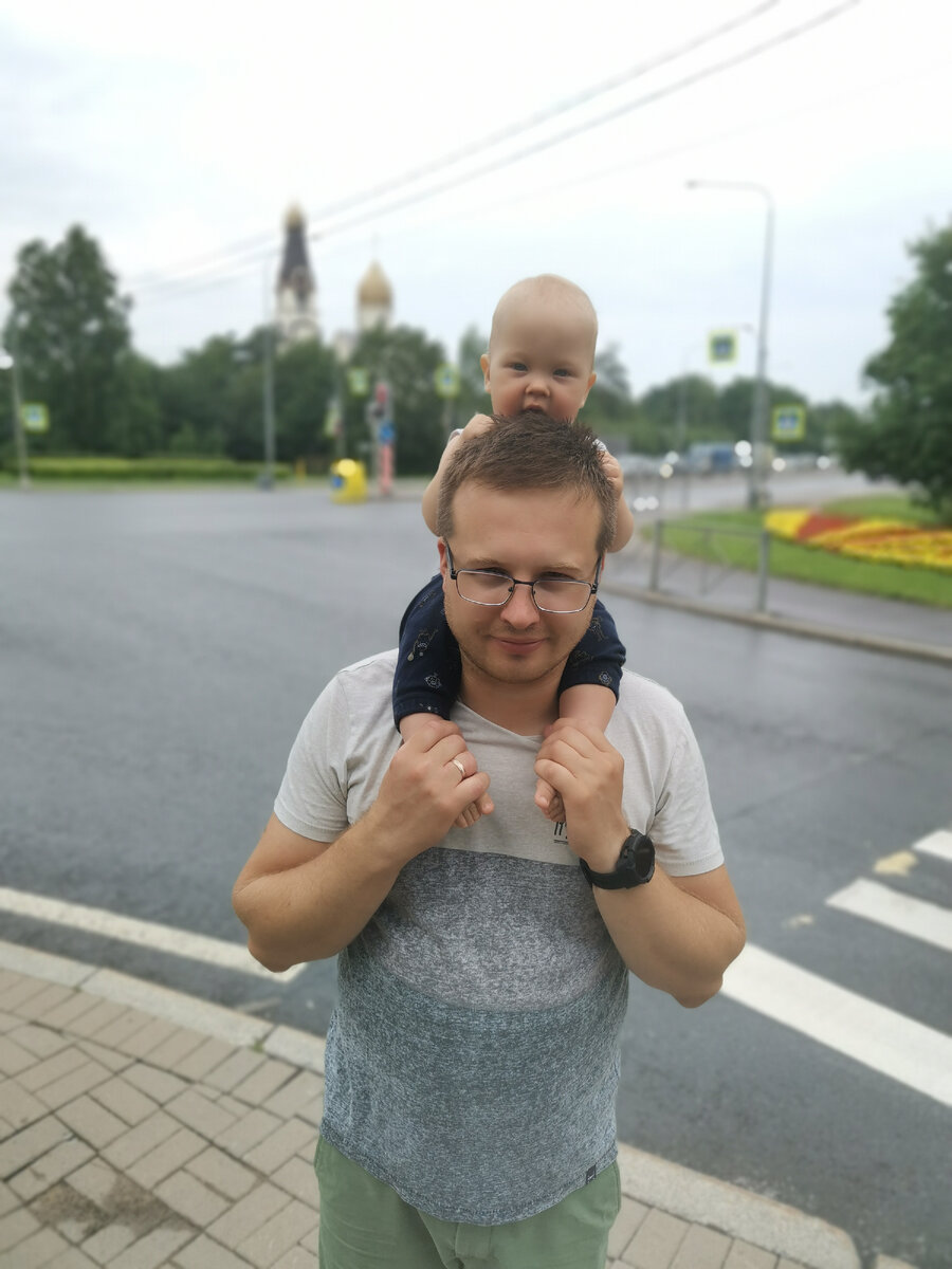 Верхом на папе