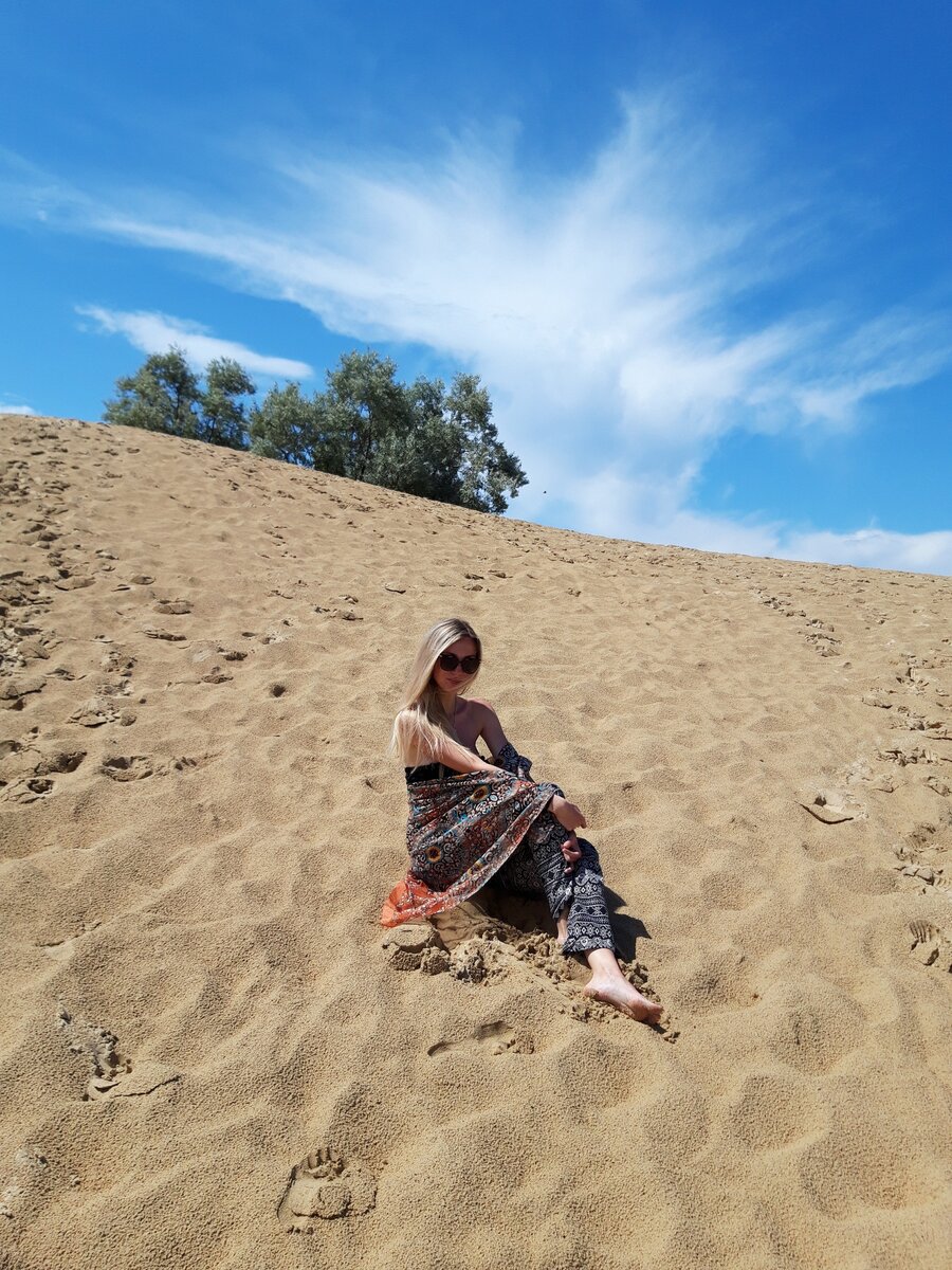 песчаные дюны Витязево