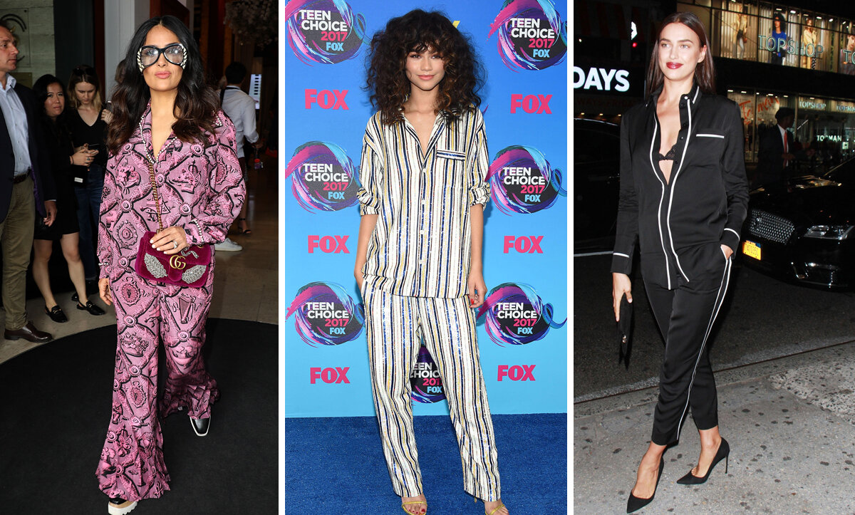 Пижама со звездами. Хейли бибер в костюме пижамного стиля. Как носят пижаму. Хейли бибер в костюме пижамного стиля. Бурда костюм в пижамном стиле.