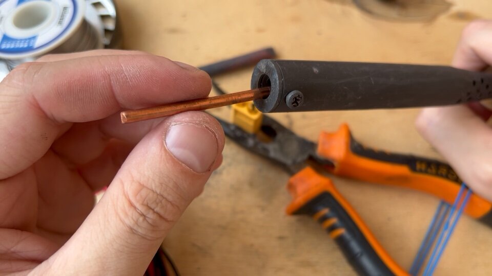 Как за недорого сделать мелкое жало для мощного паяльника, если ...