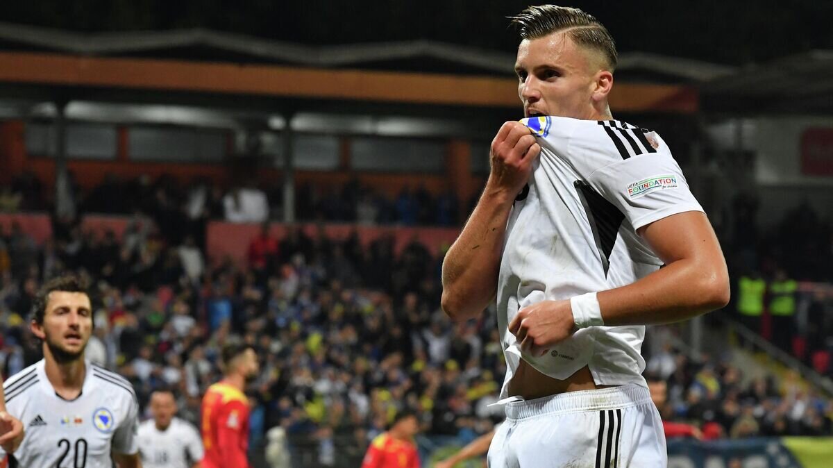    Сборная Боснии и Герцеговины по футболу© AFP 2022 / ELVIS BARUKCIC