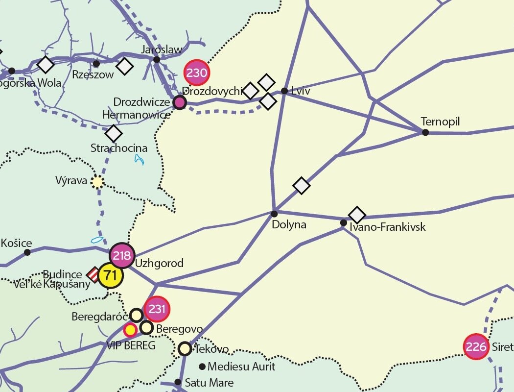 Бурштынская ТЭС. Бурштынская тэс на карте украины