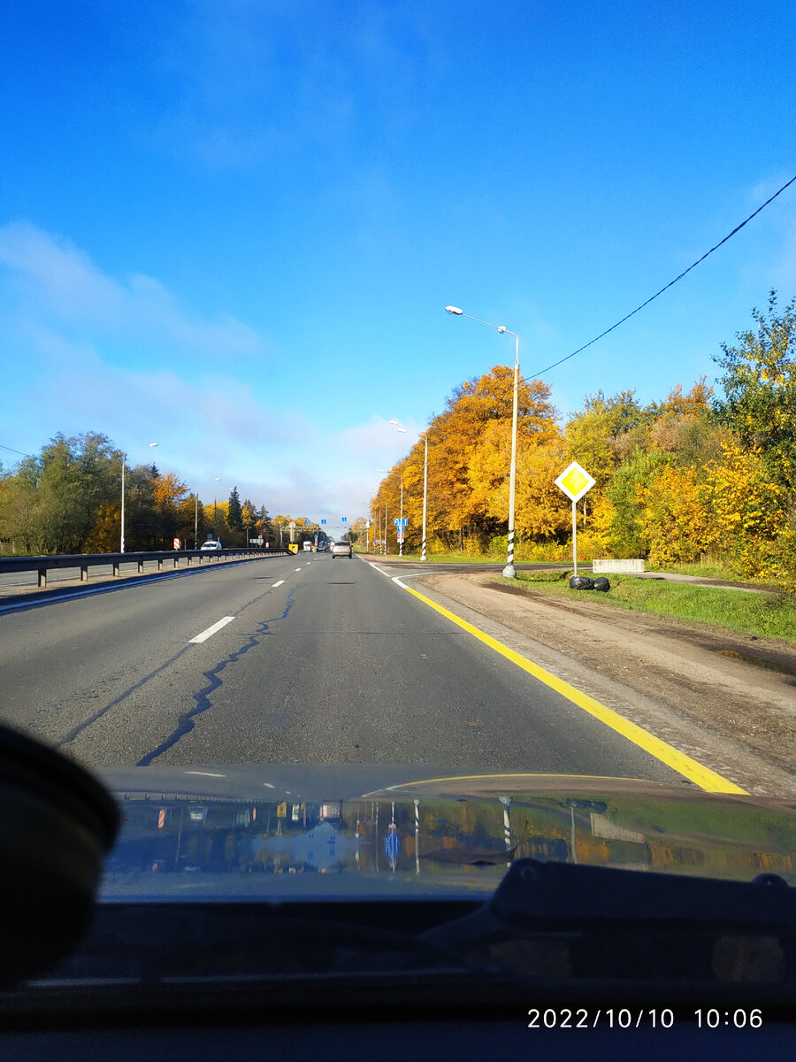 трасса Москва-Питер под Тверью