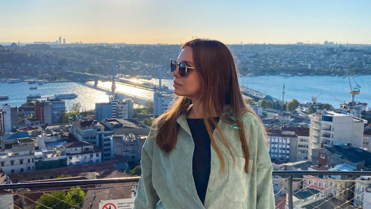 Панорамный вид с башни Галата (Галатская башня)