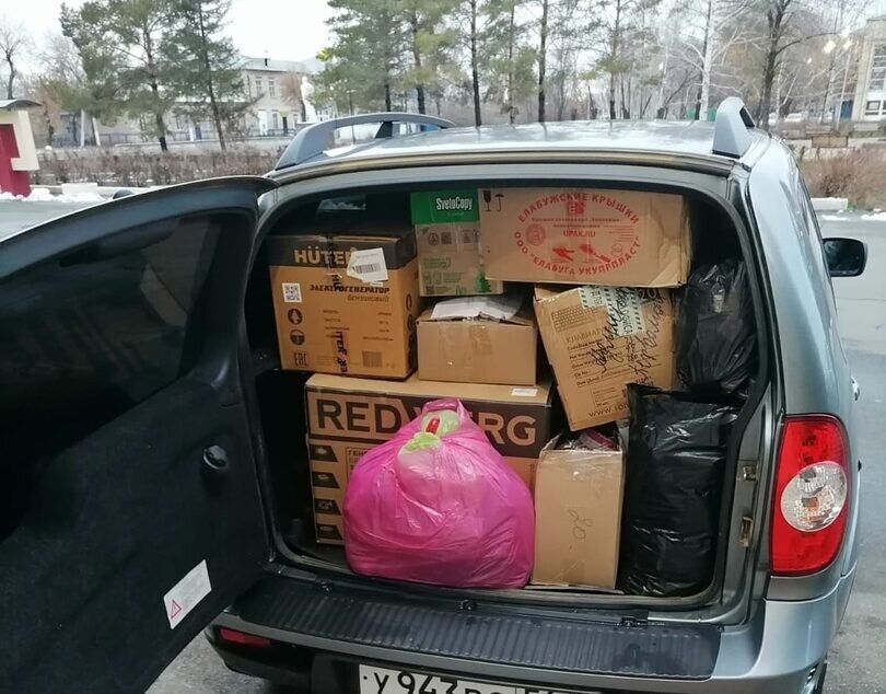    Глава Первомайского района привез мобилизованным землякам посылки и письма Елена Шкатова